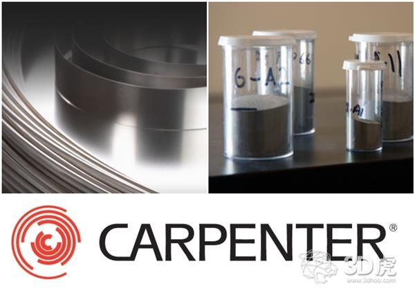 金属3D打印粉末生产商Carpenter收购CalRAM