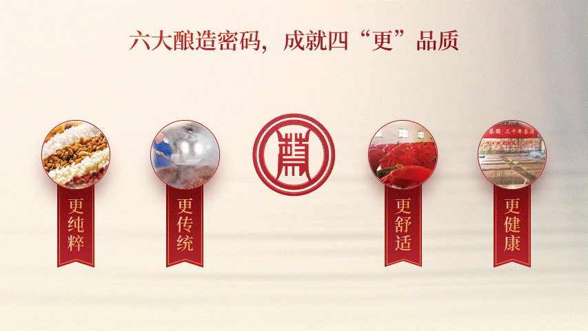 我帮河南一家酒企做了份PPT，红色封面超有质感！！