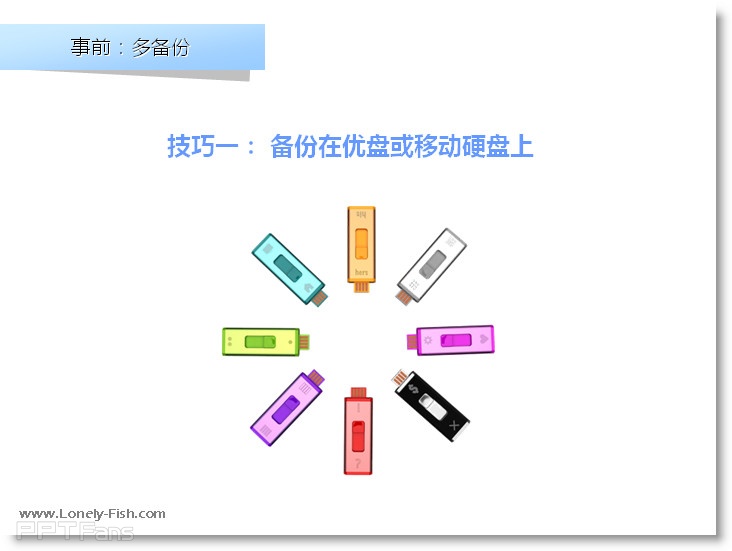 电脑罢工如何拯救PPT - Lonely Fish - 让PPT设计NEW一NEW