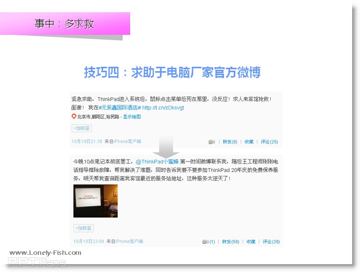 电脑罢工如何拯救PPT - Lonely Fish - 让PPT设计NEW一NEW