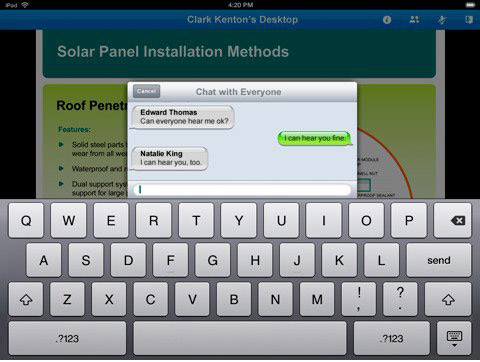 WebEx 30 Useful iPad Apps for Business & Presentation