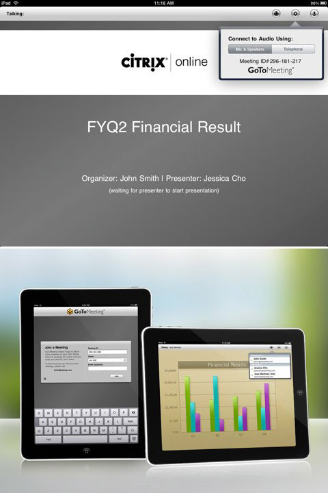 gotomeeting 30 Useful iPad Apps for Business & Presentation