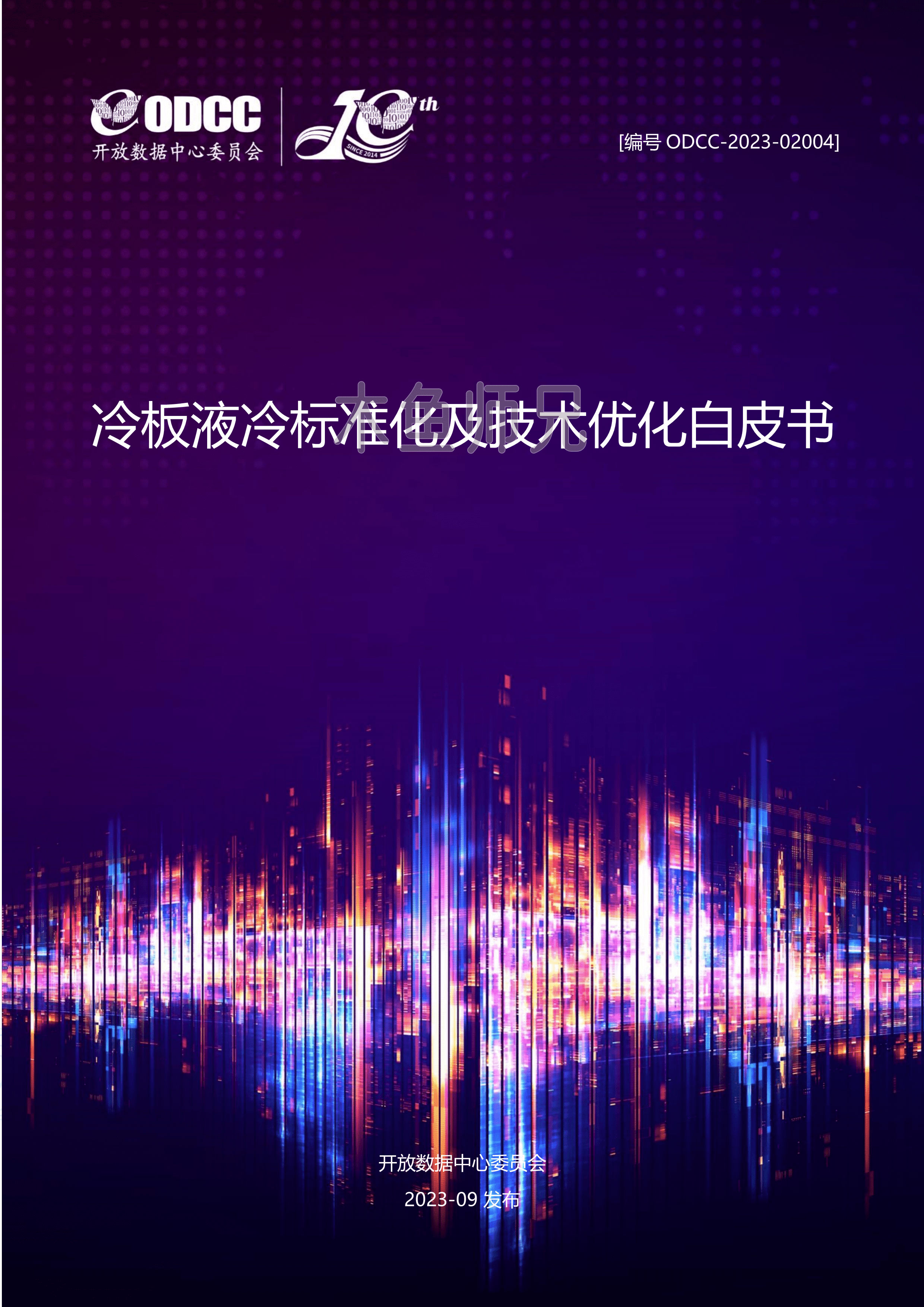 2023年(116页)冷板液冷标准化及技术优化白皮书.pdf